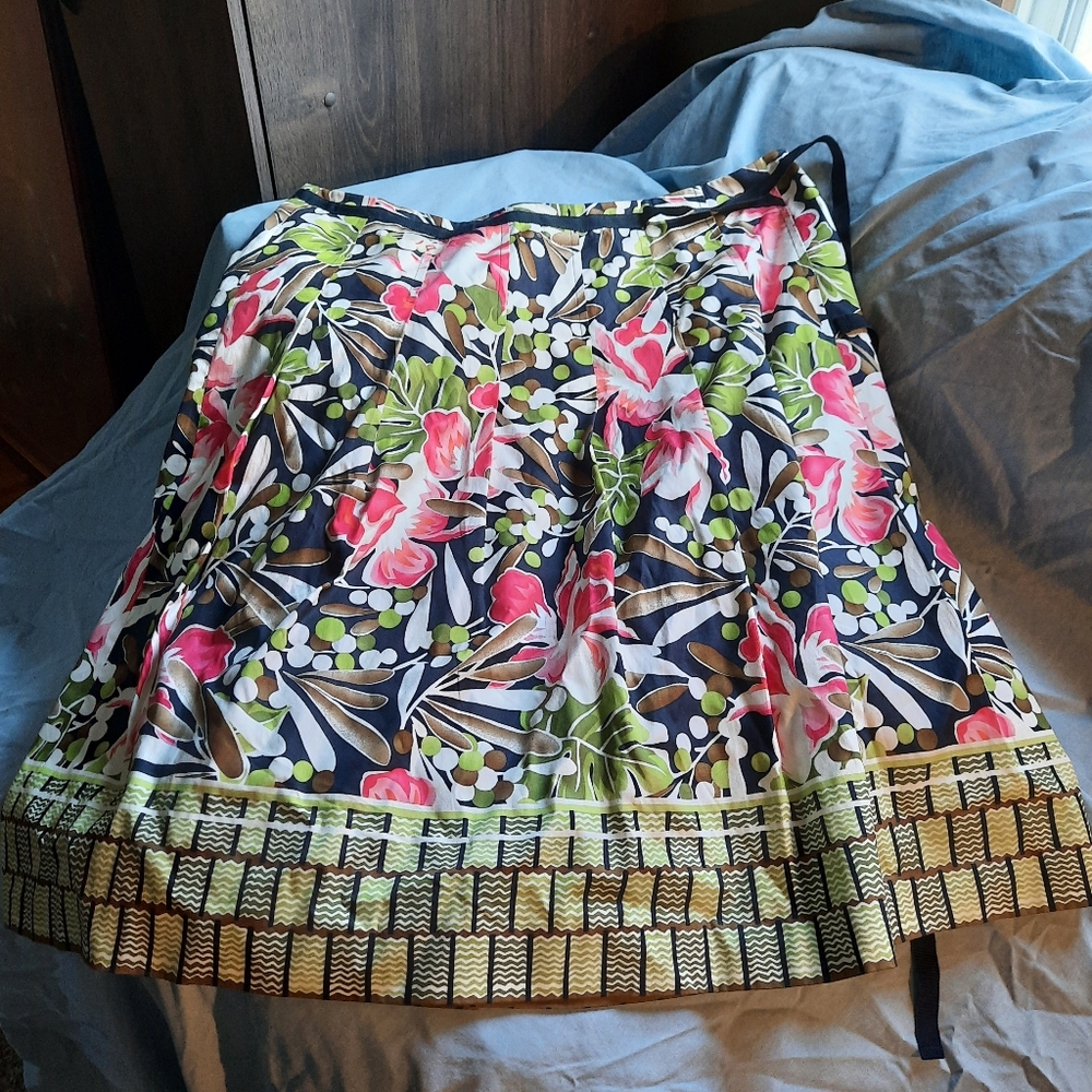 Talbots Petite Patterned Skirt